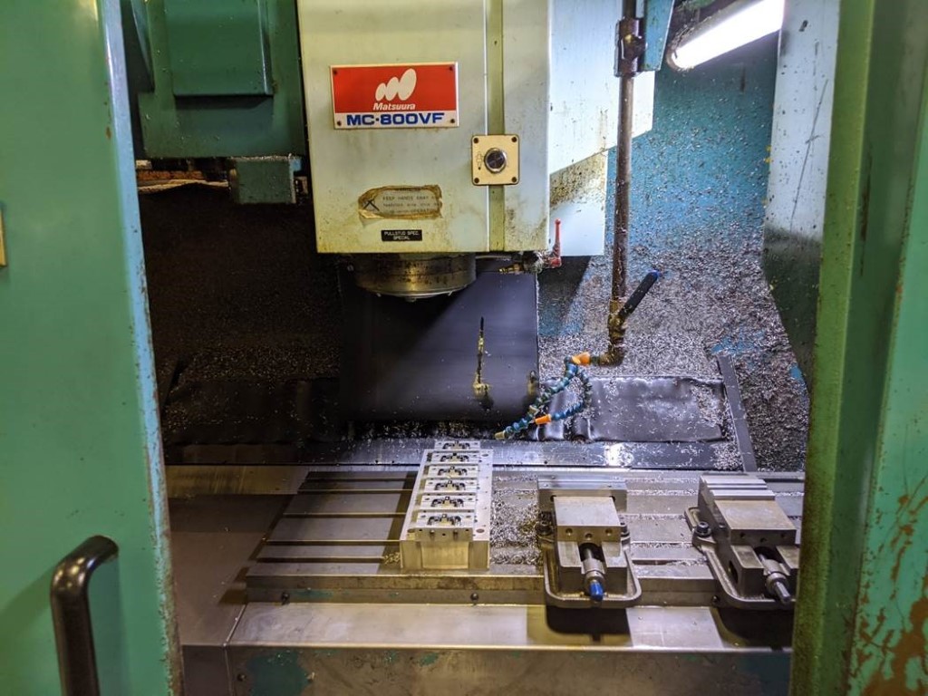 Matsuura MC-800VF, Machine ID: 7739